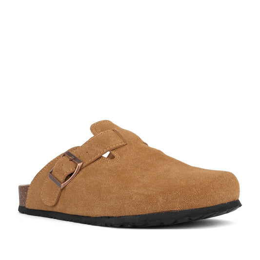 Women's Brown Mule Slippers