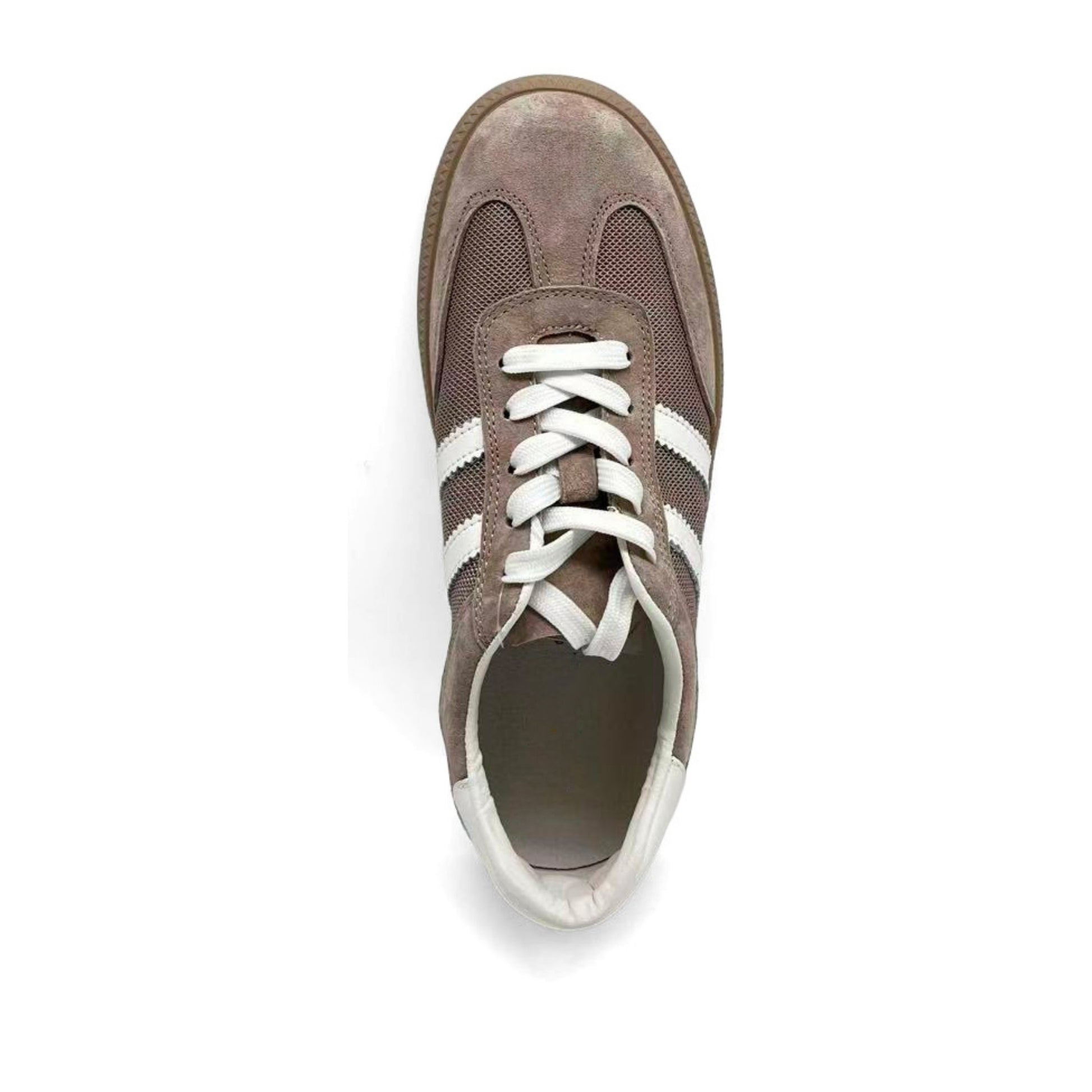 Women's Beige Wedge Fashion Sneakers