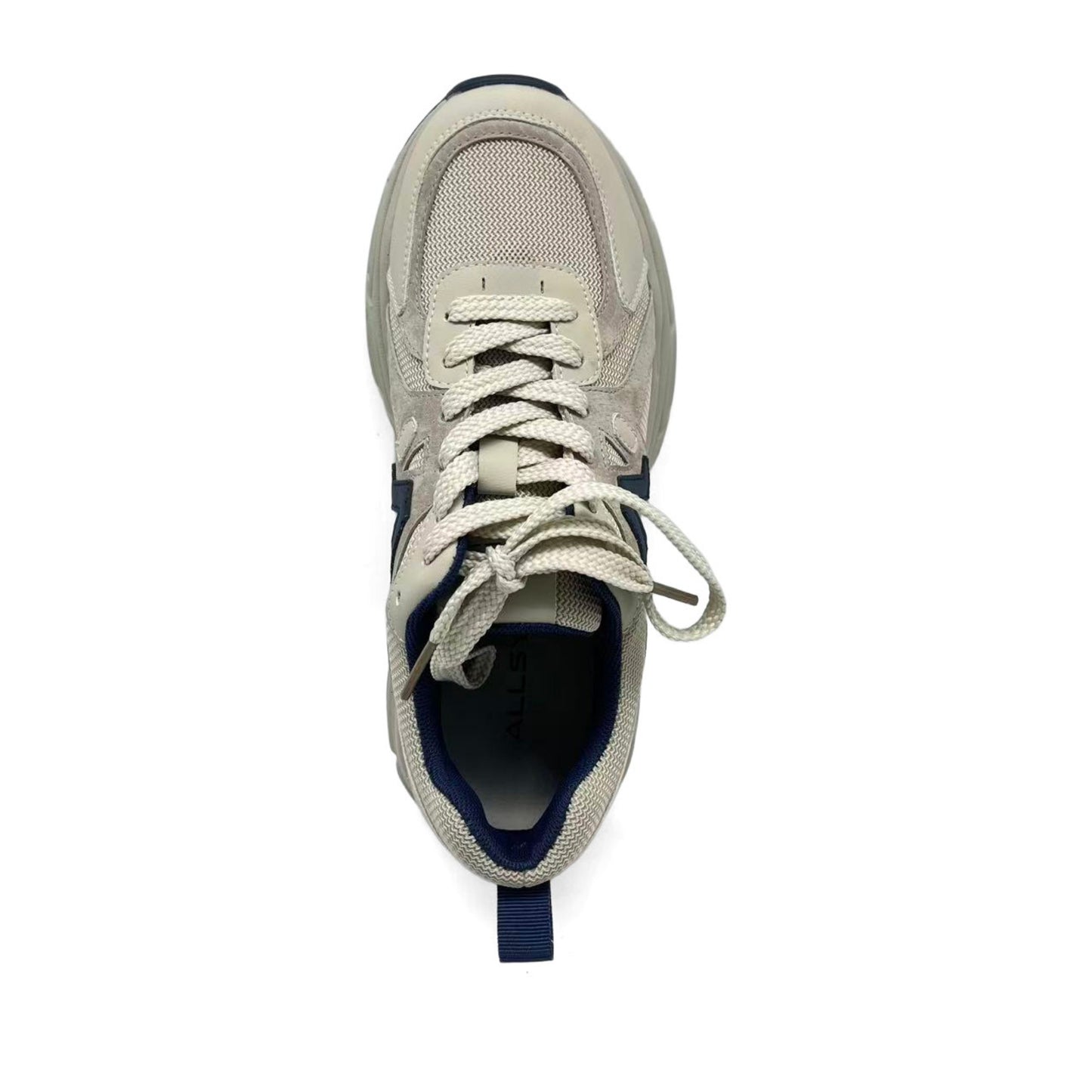 Women's Gray Wedge Fashion Sneakers