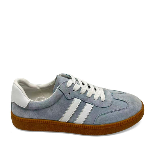 Women's Blue Wedge Fashion Sneakers