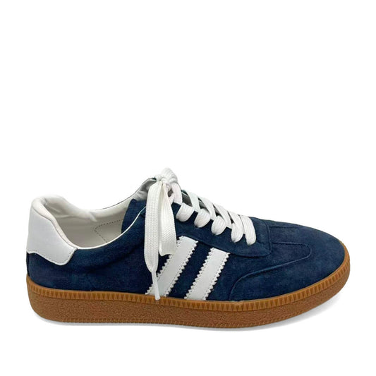 Women's Blue Wedge Fashion Sneakers