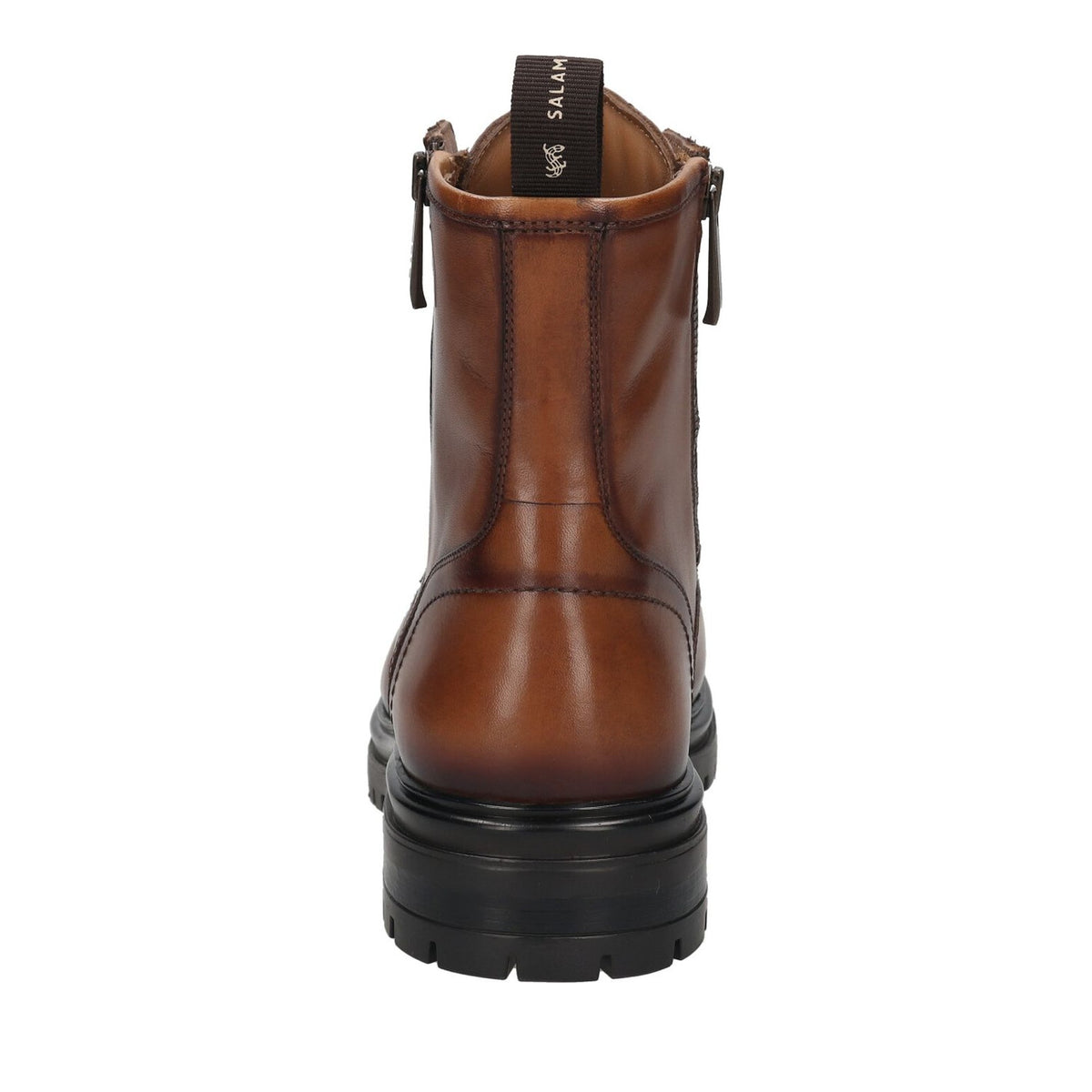 wm booties cognac