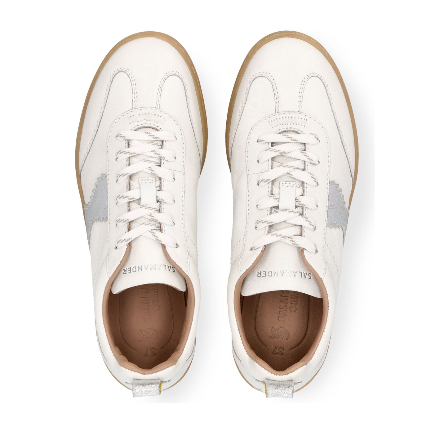 Women's White Fashion Sneakers