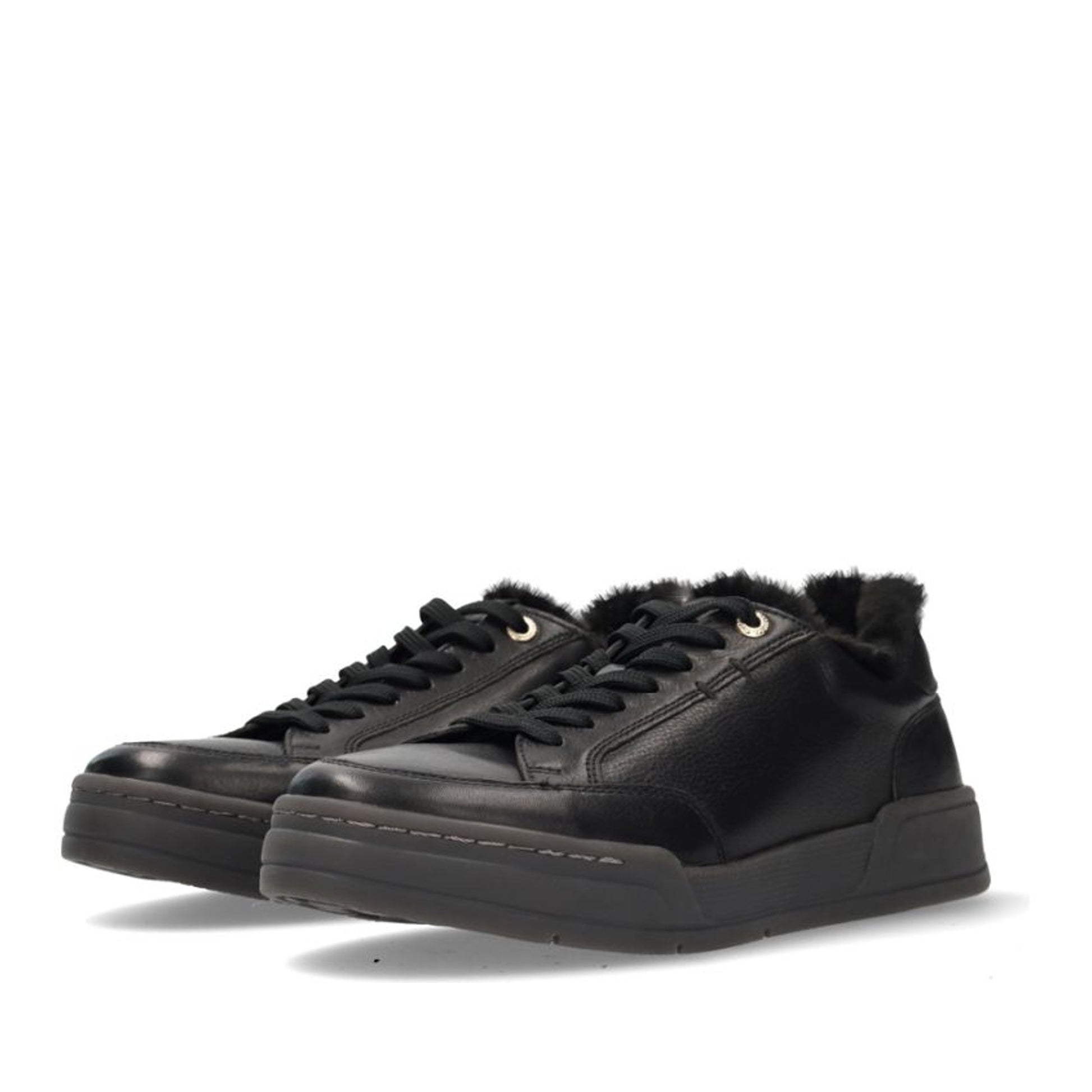 Women's Black Fashion Sneakers