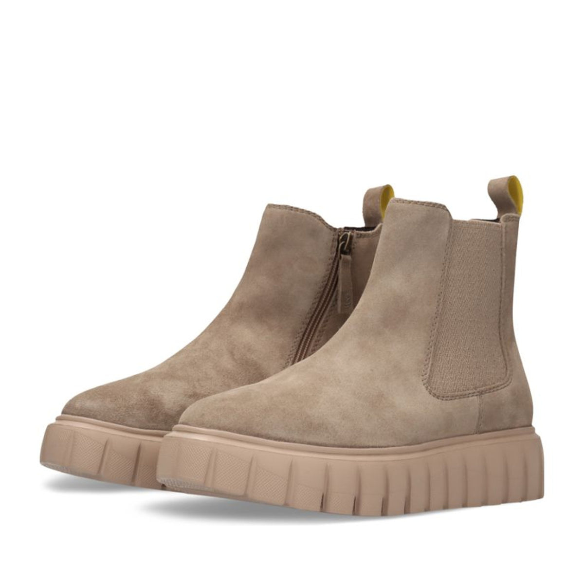 Women's Beige Ankle Boots