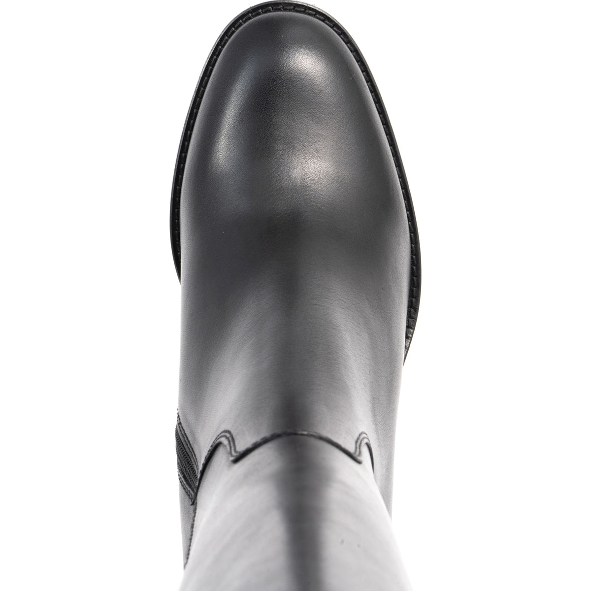 black casual closed boots