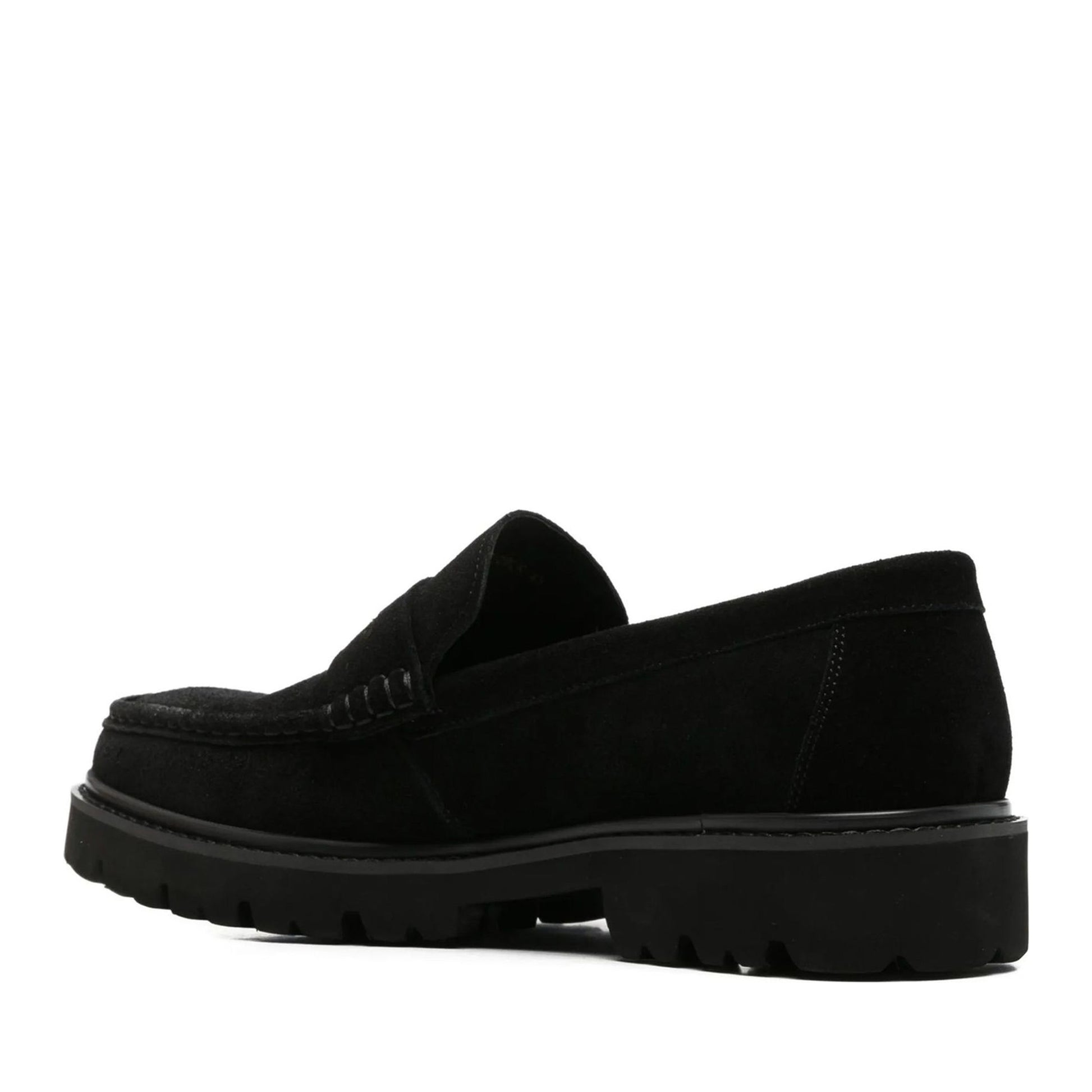 Men's Black Moccasins