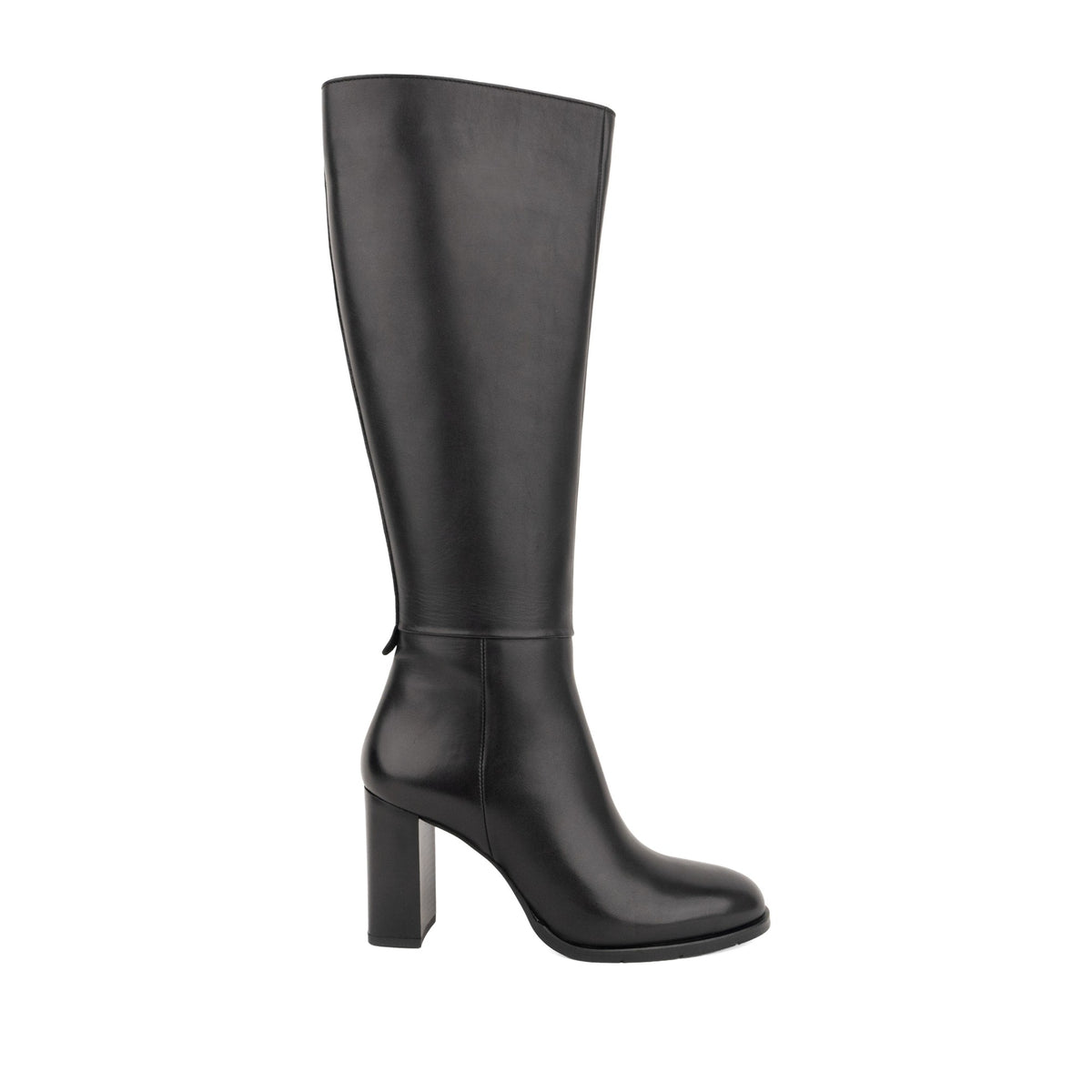 black elegant closed boots