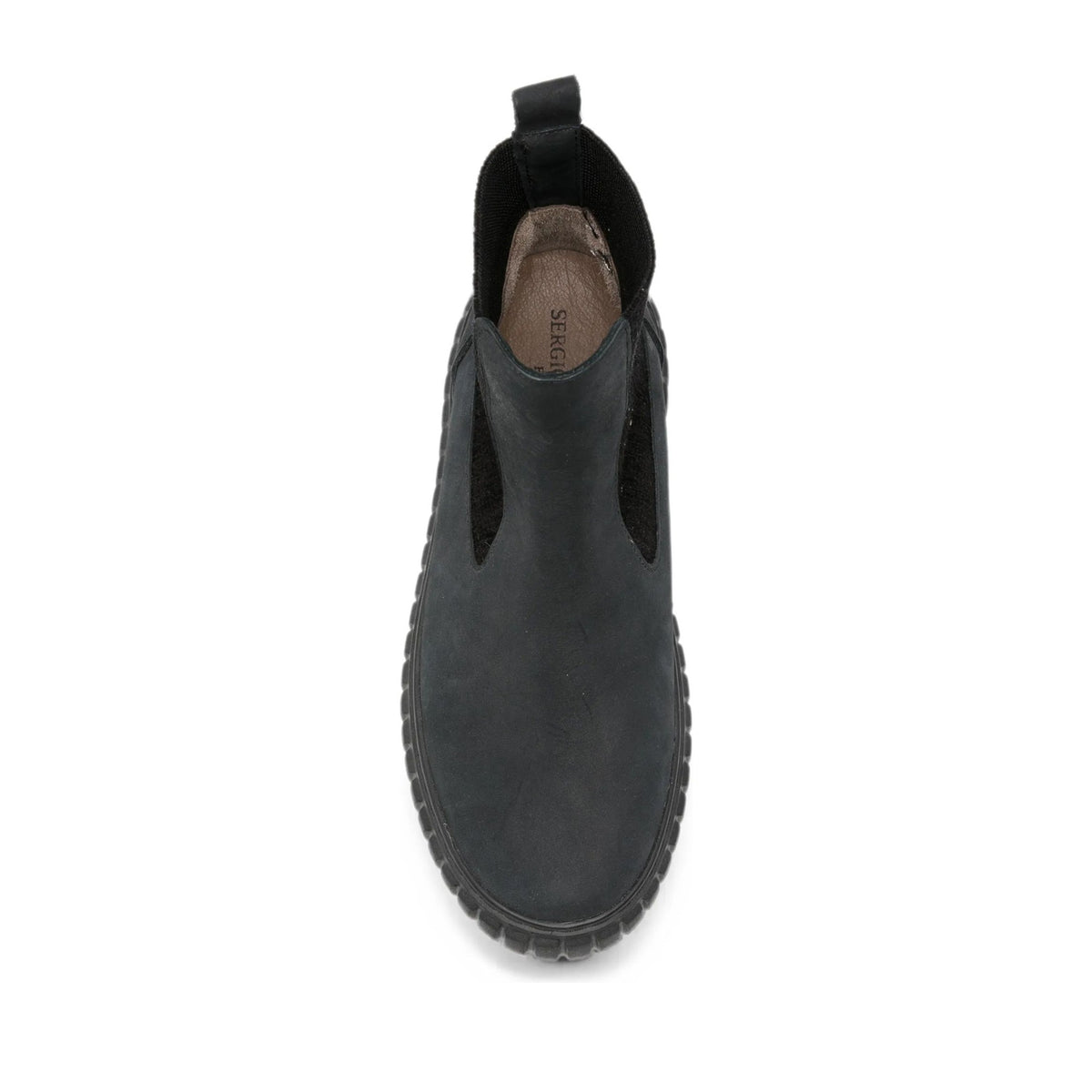 black casual closed booties