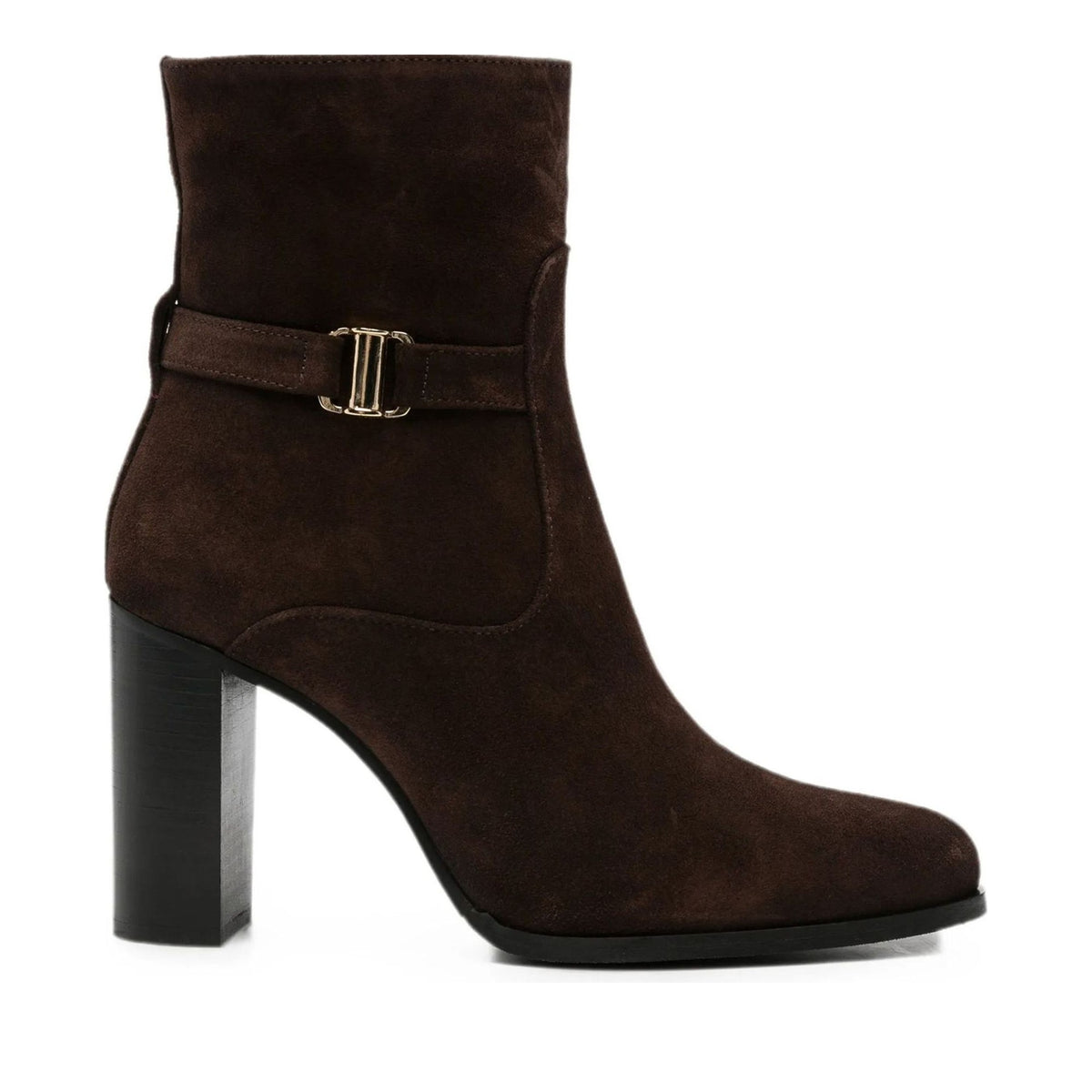 brown classic closed booties