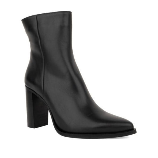black classic closed booties
