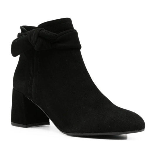 black classic closed booties
