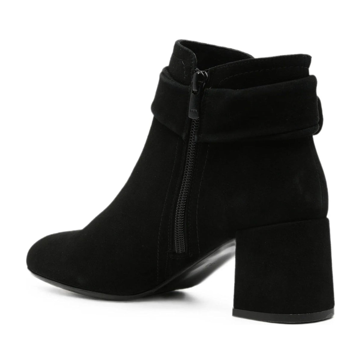 black classic closed booties