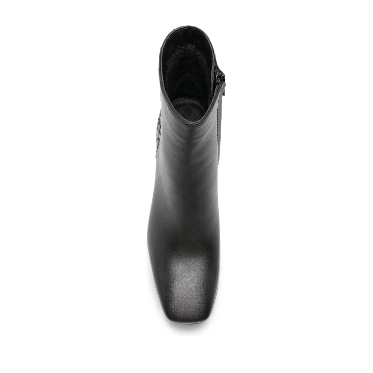 black classic closed booties