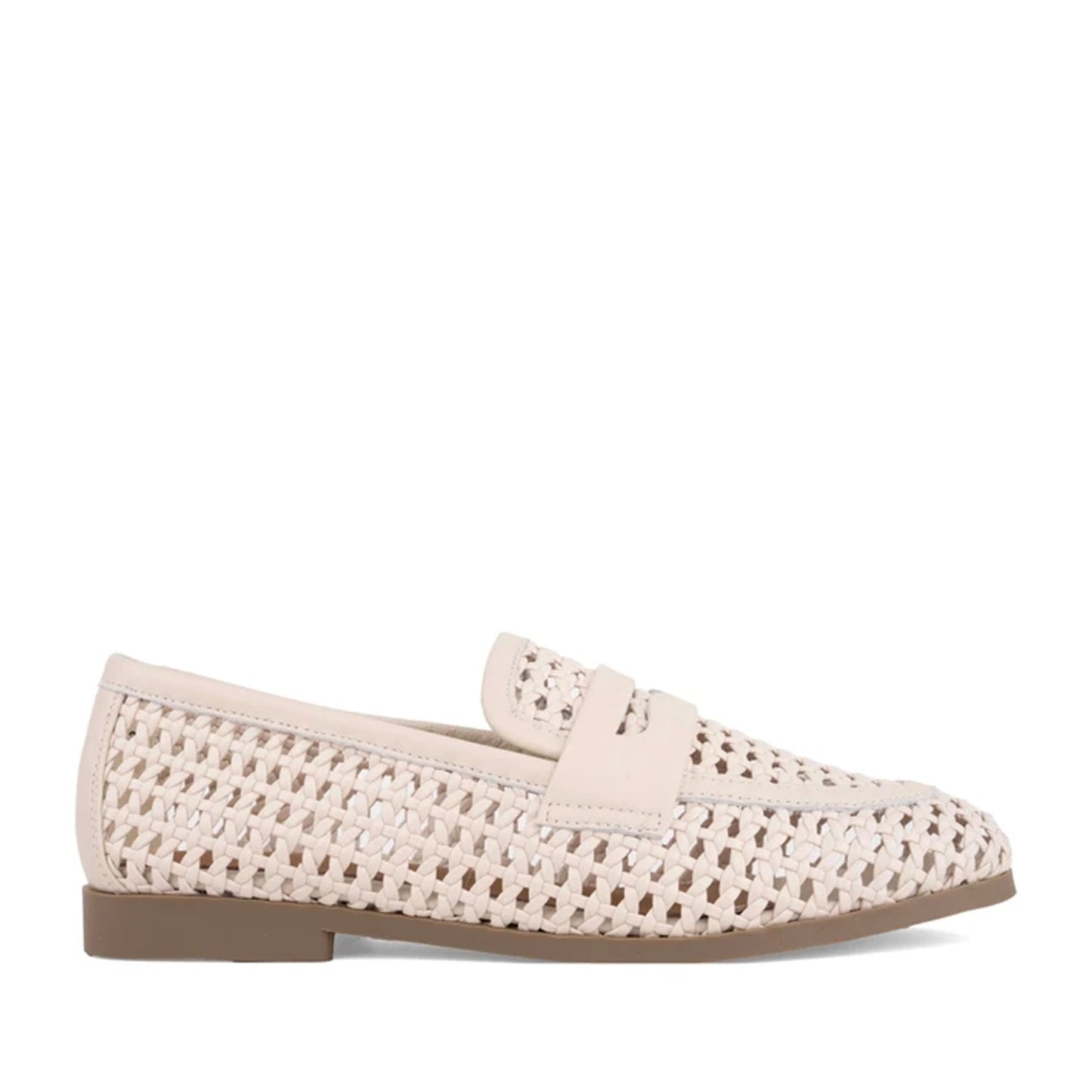 Women's Beige Loafers