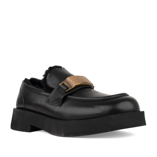 Women's Black Loafers
