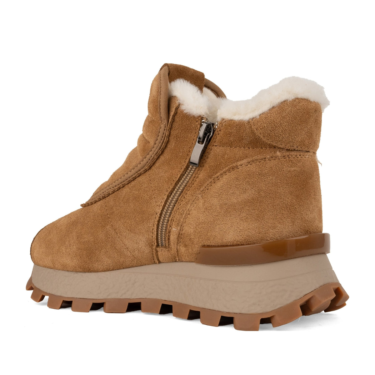 Women's Beige Ankle Boots