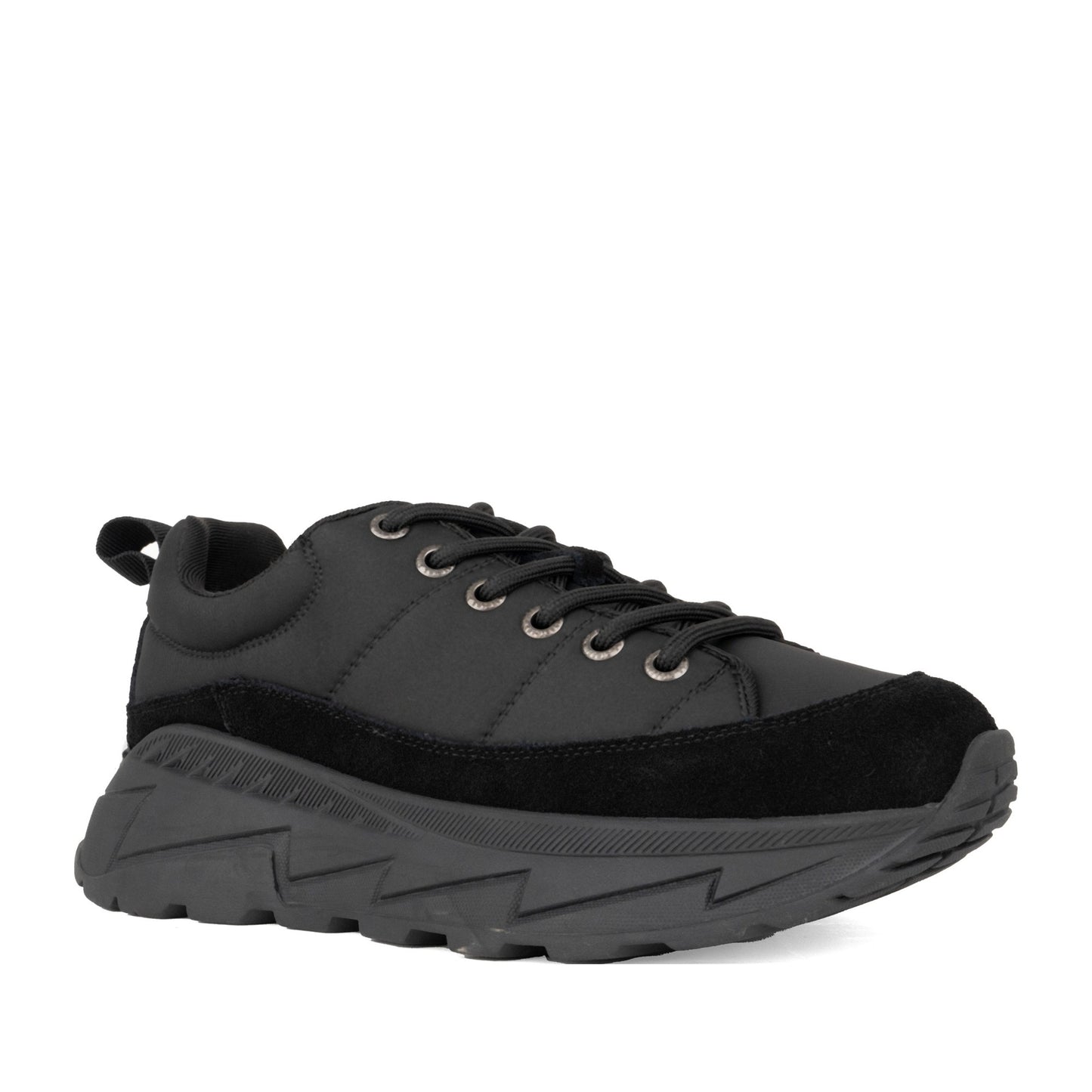 Women's Black Fashion Sneakers