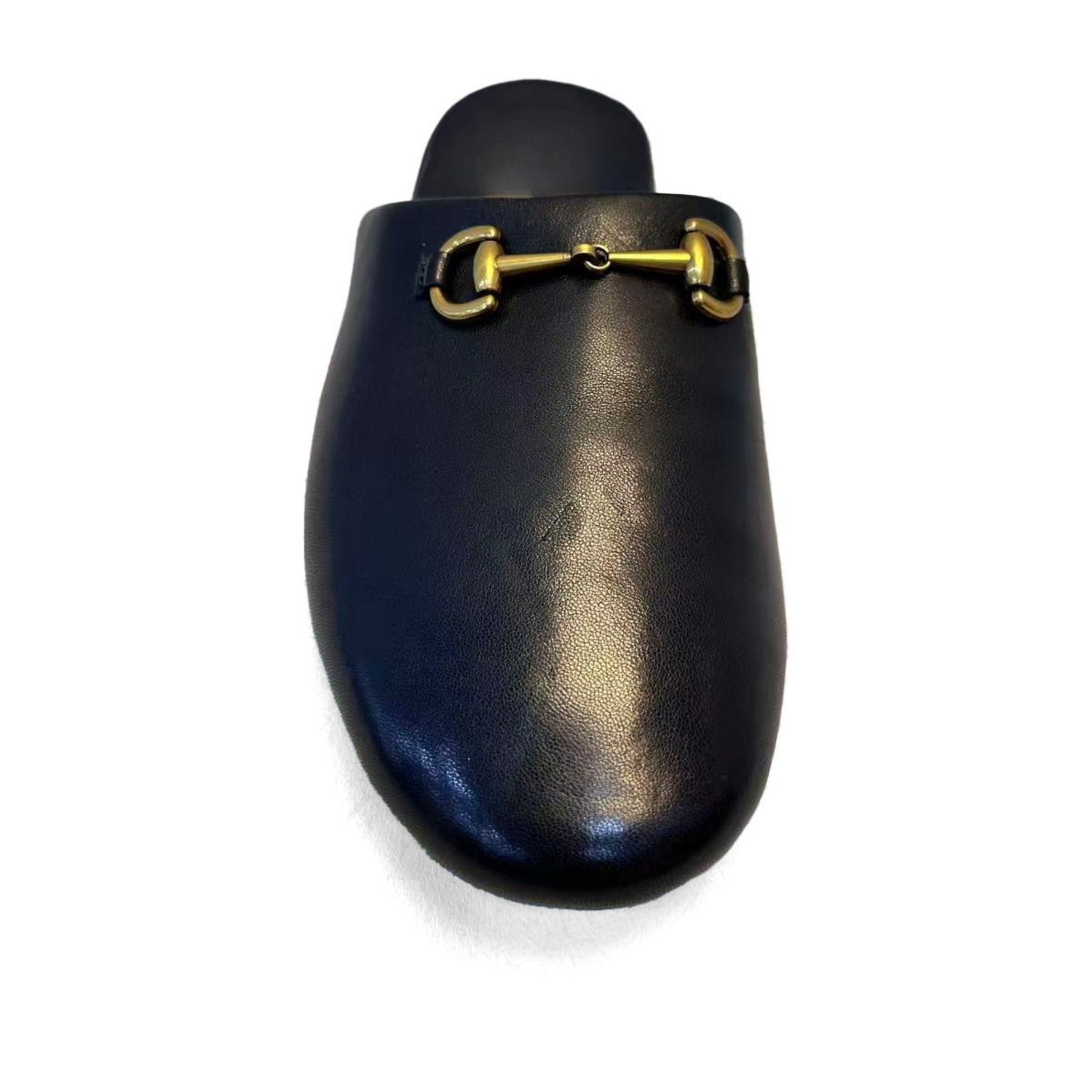 Women's Black Mule Slippers