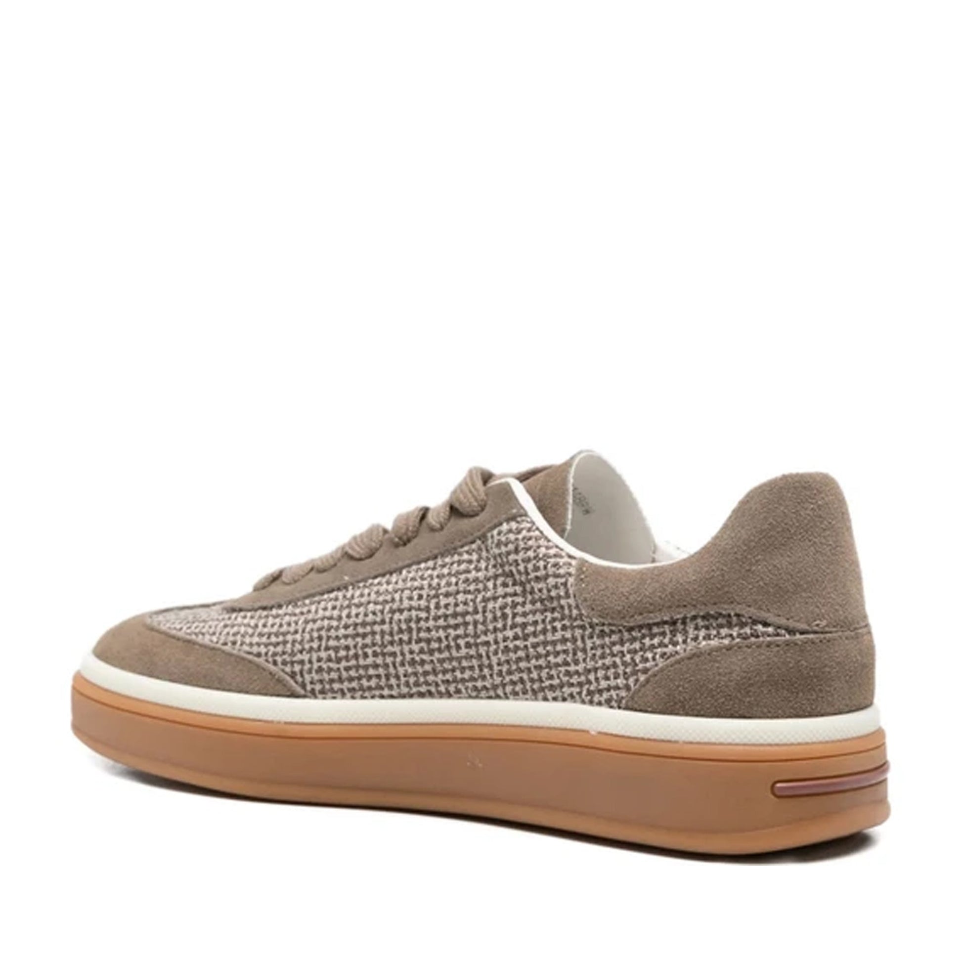 Women's Brown Wedge Fashion Sneakers