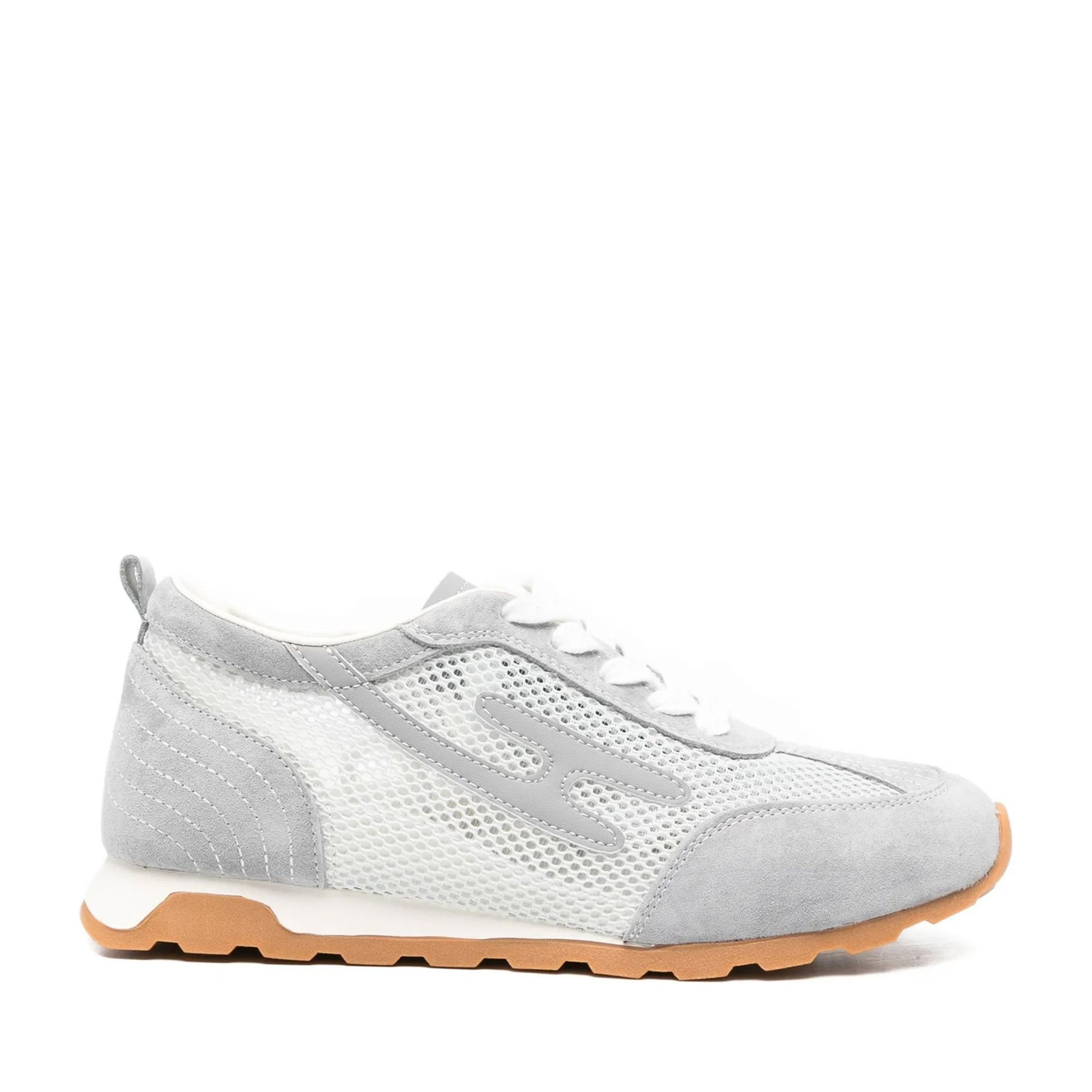 Women's Gray Wedge Fashion Sneakers