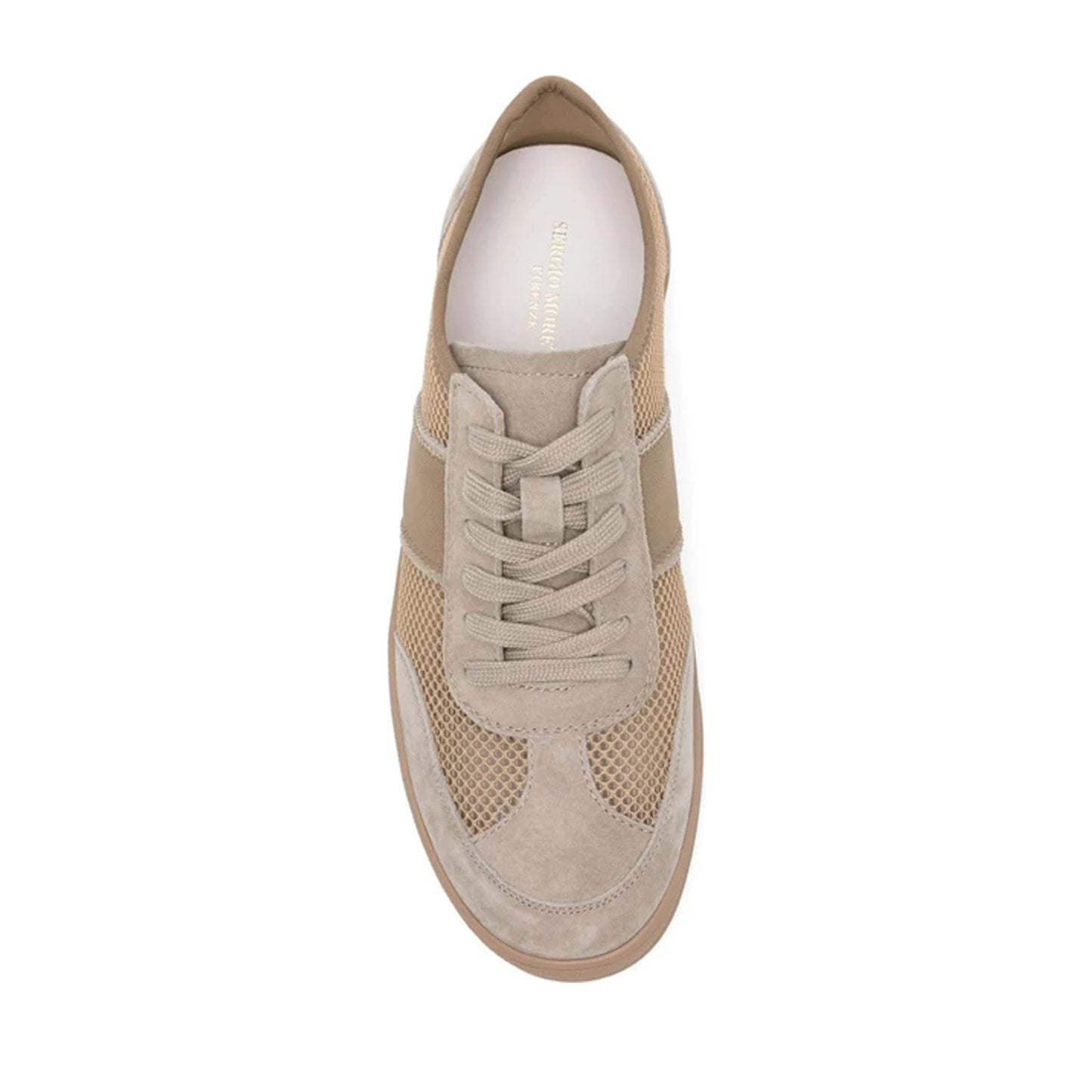 Women's Beige Wedge Fashion Sneakers