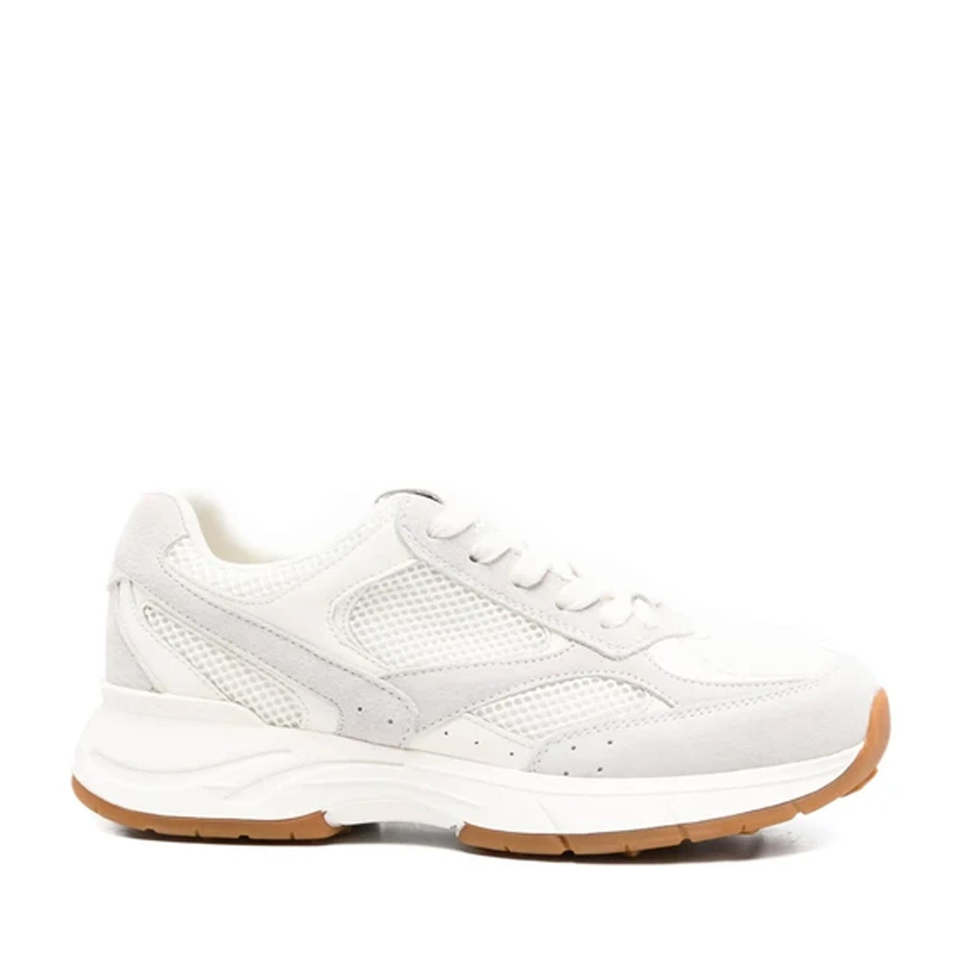 Women's Beige Wedge Fashion Sneakers