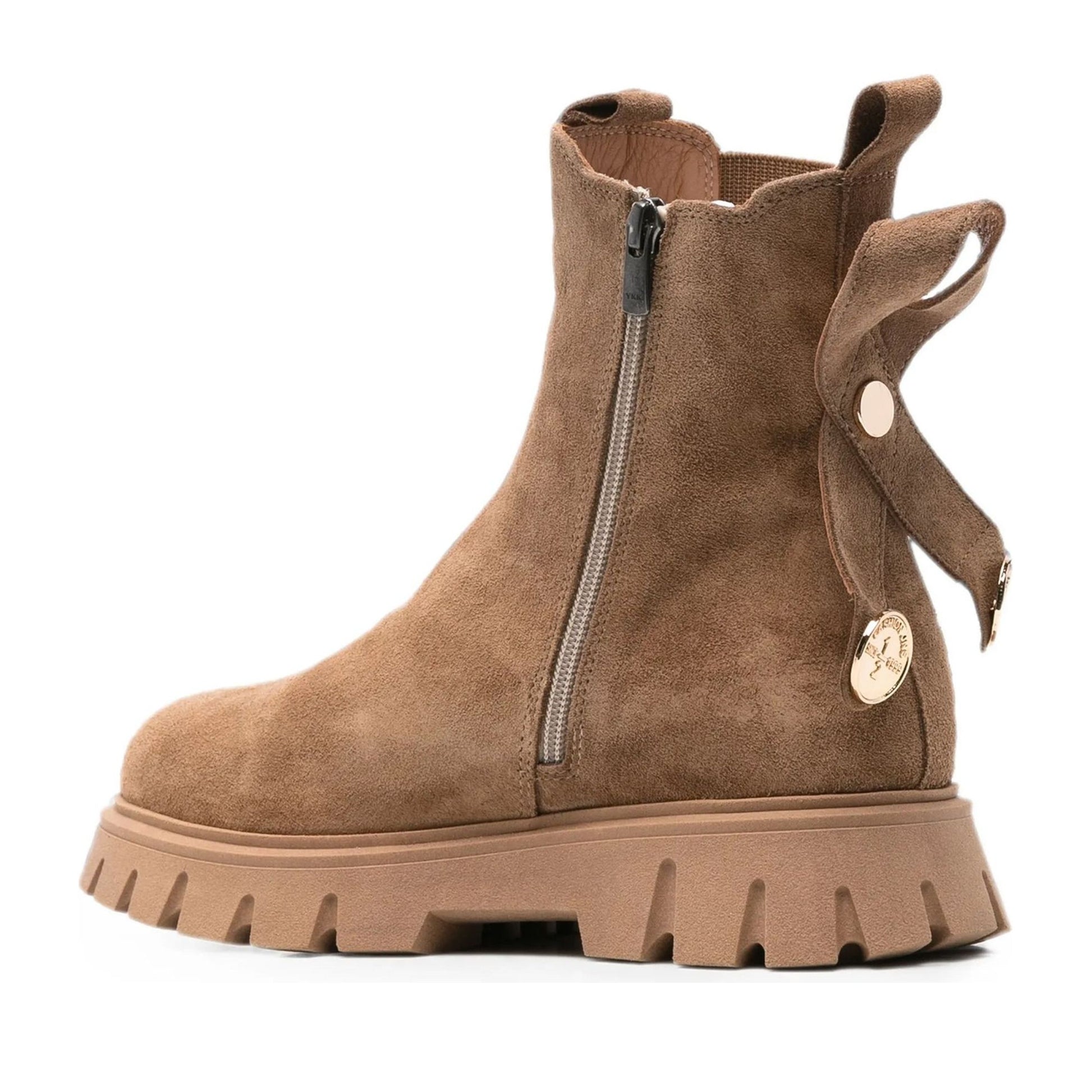 Women's Beige Ankle Boots