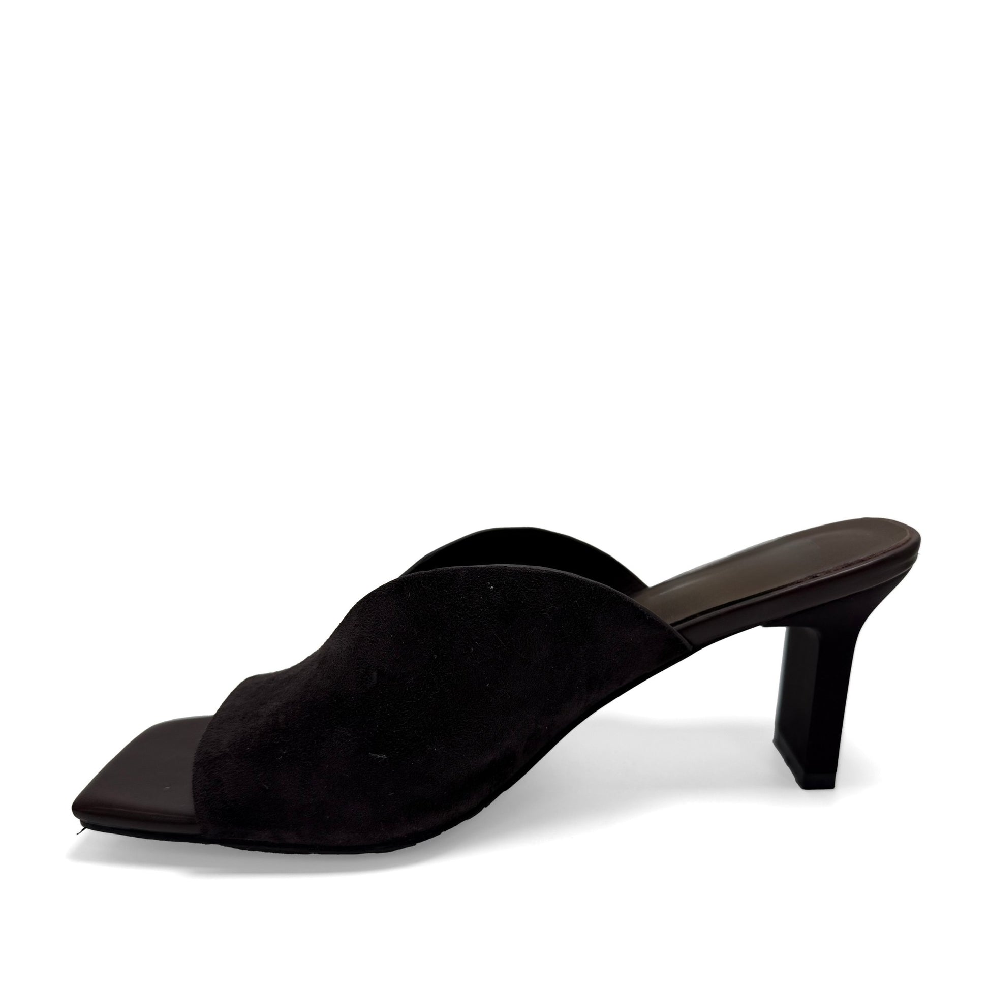Women's Brown Dress Open-Toe Slippers