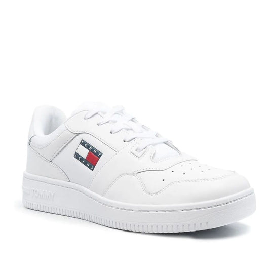Retro Basket Men's White Athletic Sneakers