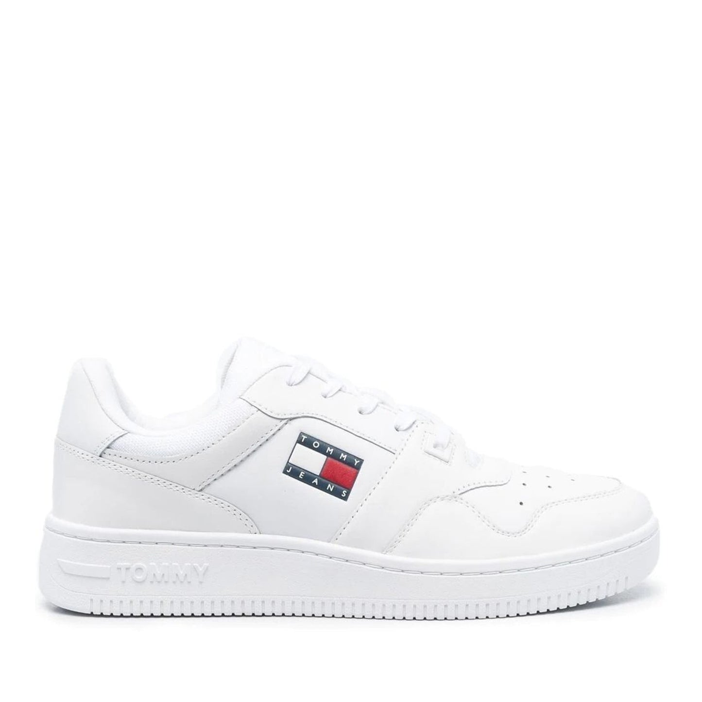 Retro Basket Men's White Athletic Sneakers