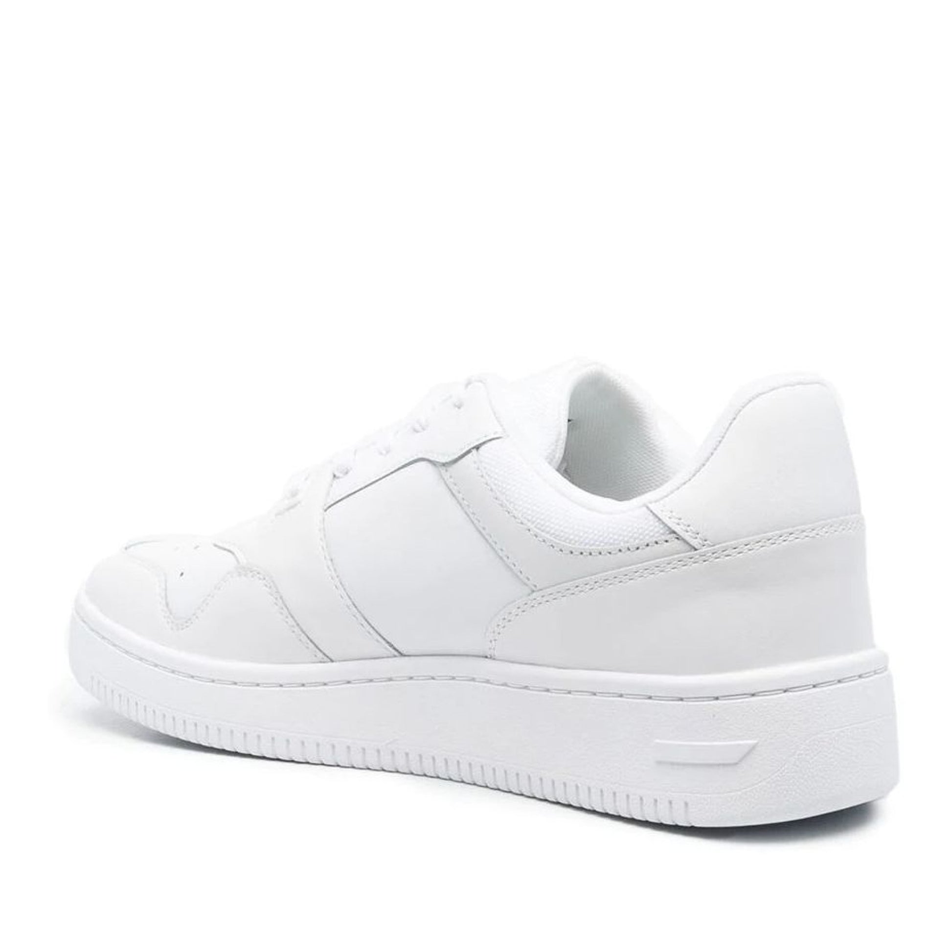 Retro Basket Men's White Athletic Sneakers