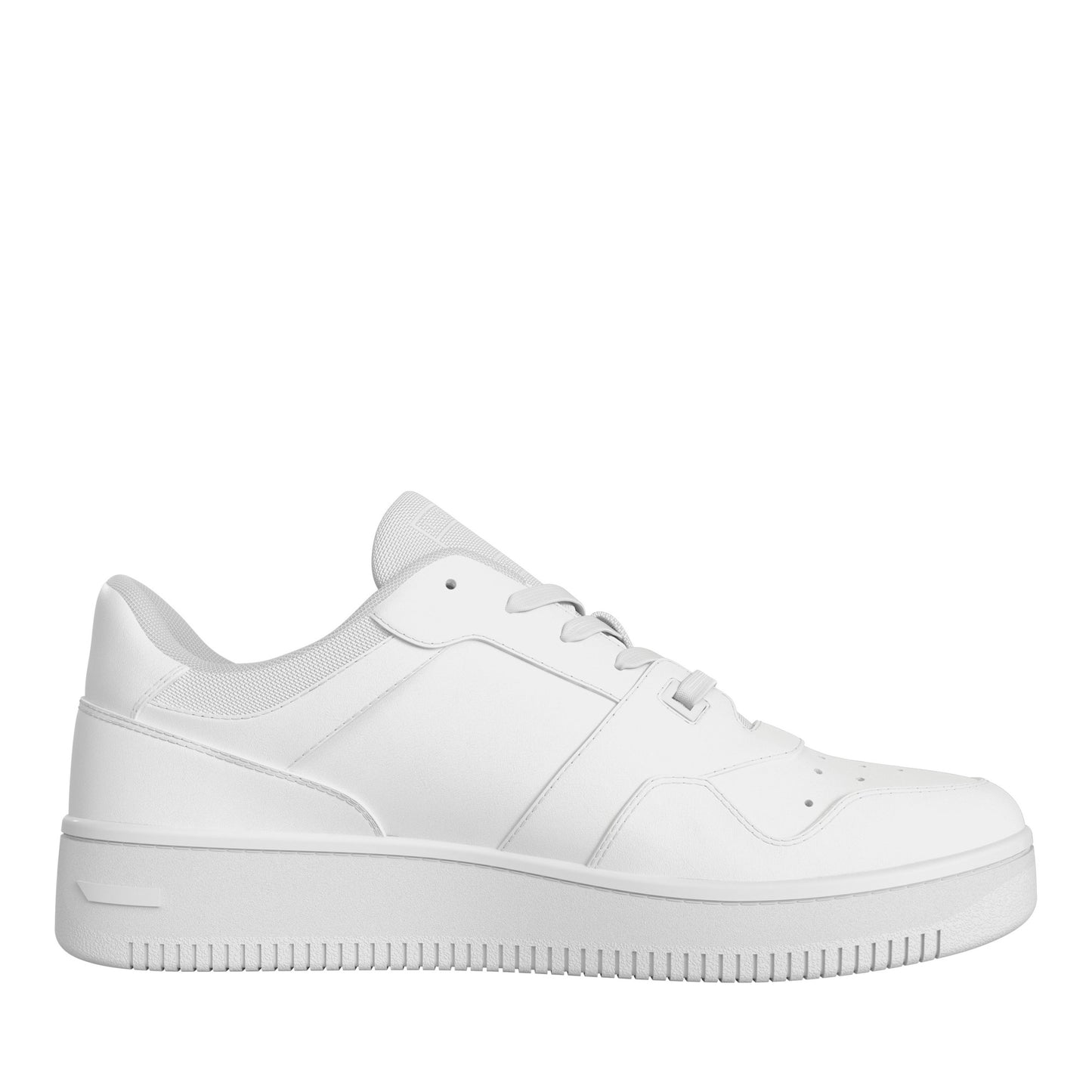 Retro Basket Men's White Athletic Sneakers