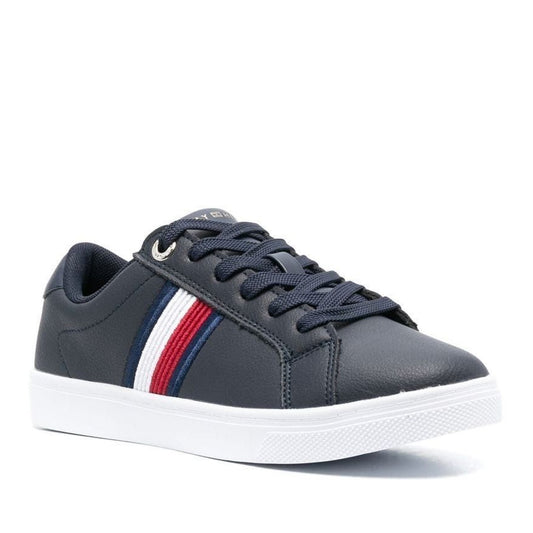 Essential Stripes Women's Blue Athletic Sneakers