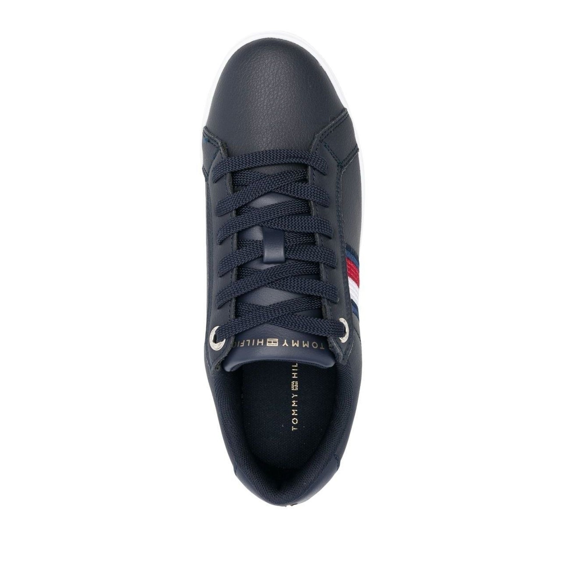 Essential Stripes Women's Blue Athletic Sneakers
