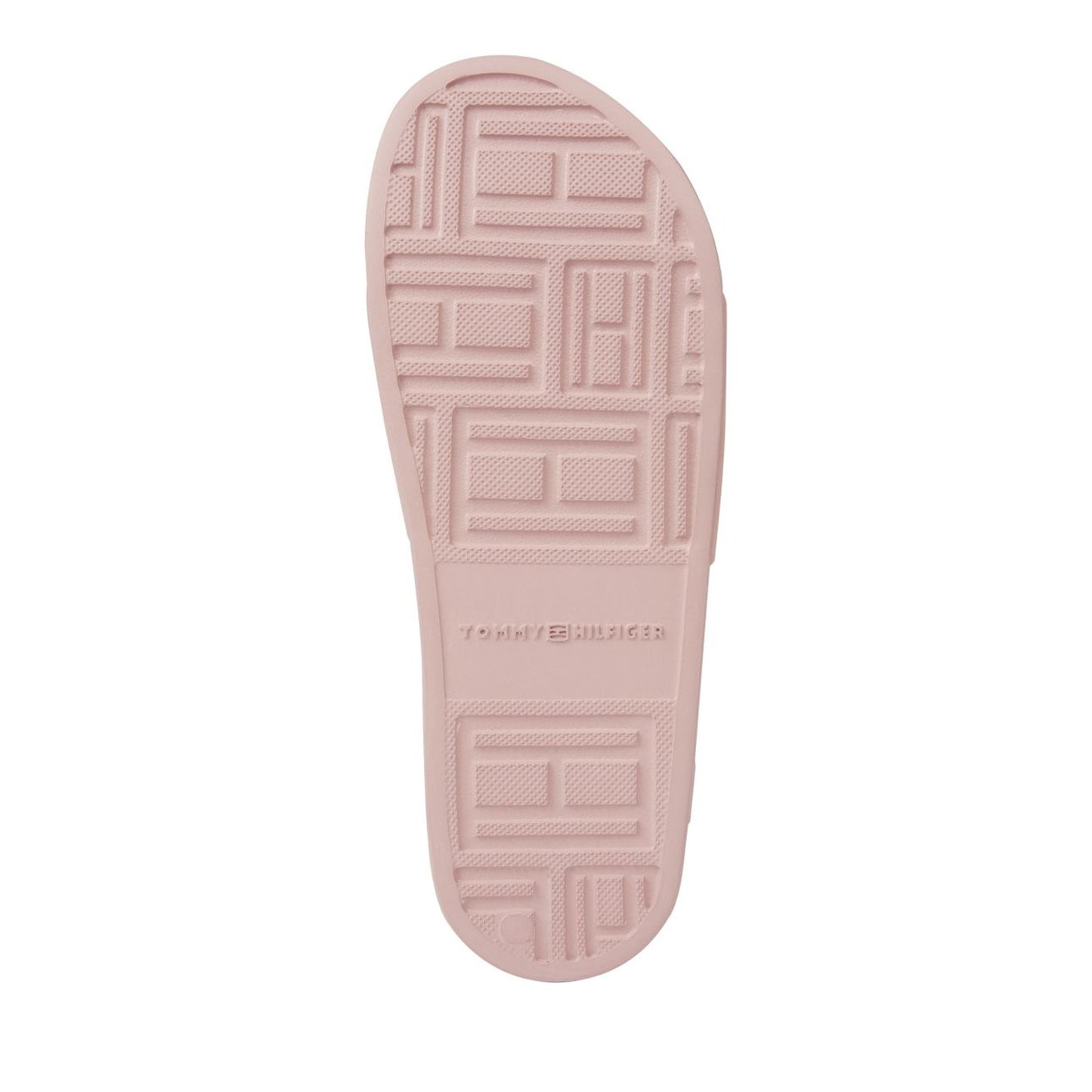 Women's Pink Monogram Open-Toe Slippers