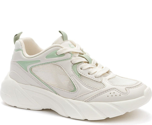 beige casual closed sneakers