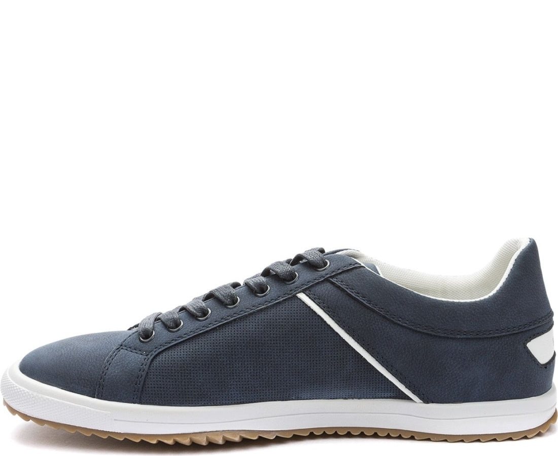 blue casual closed sneakers