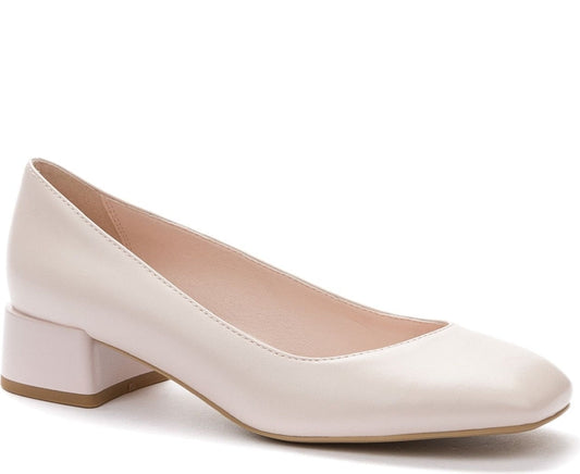pink elegant closed formal shoes