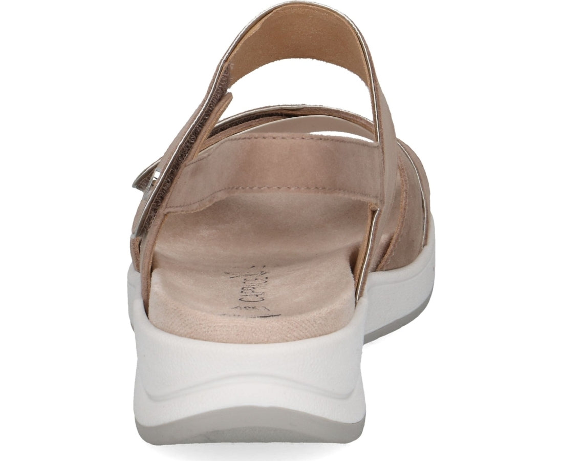 beige casual open sandals