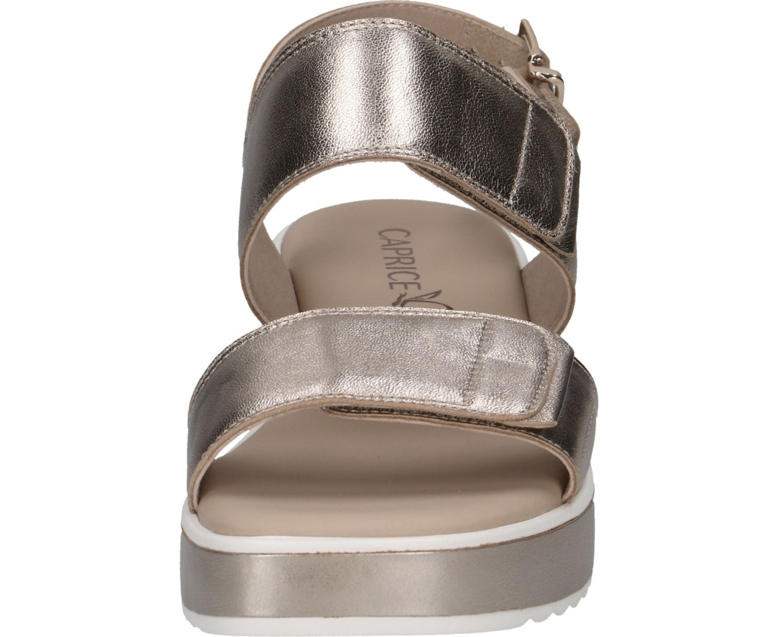taupe casual open sandals