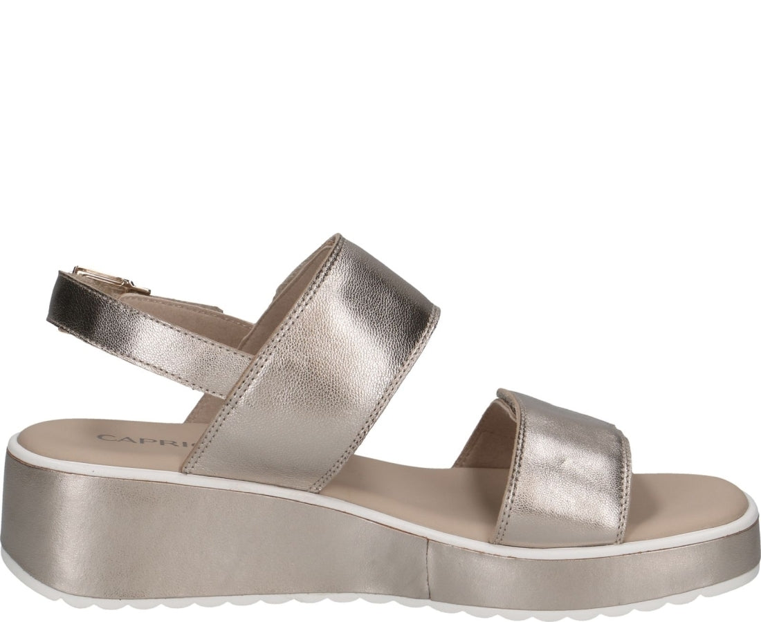 taupe casual open sandals