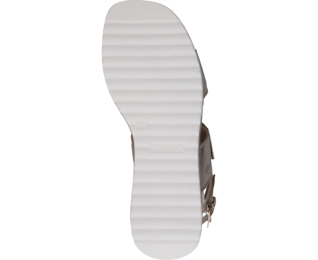 taupe casual open sandals