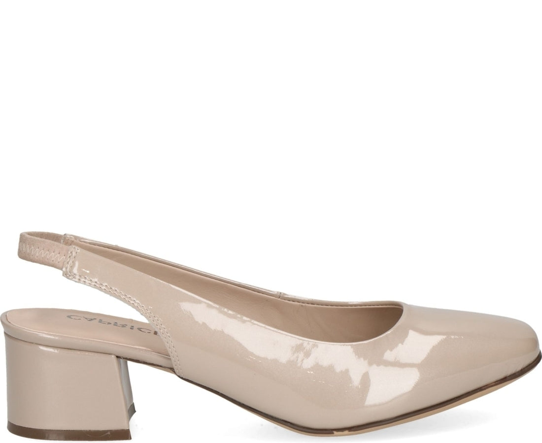 beige elegant part-open formal