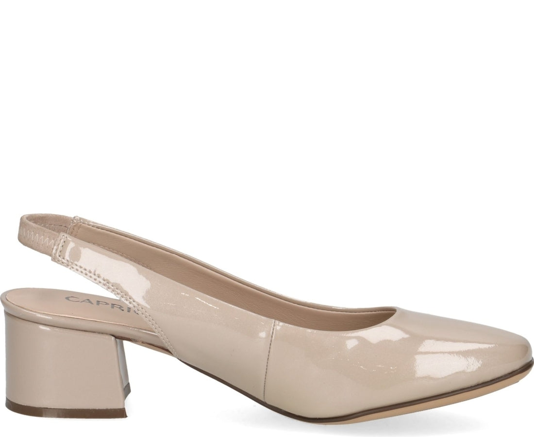beige elegant part-open formal