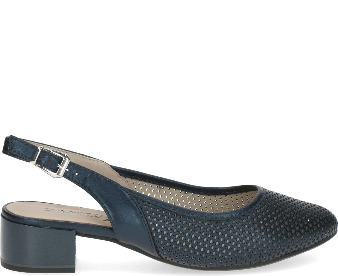 navy elegant part-open formal
