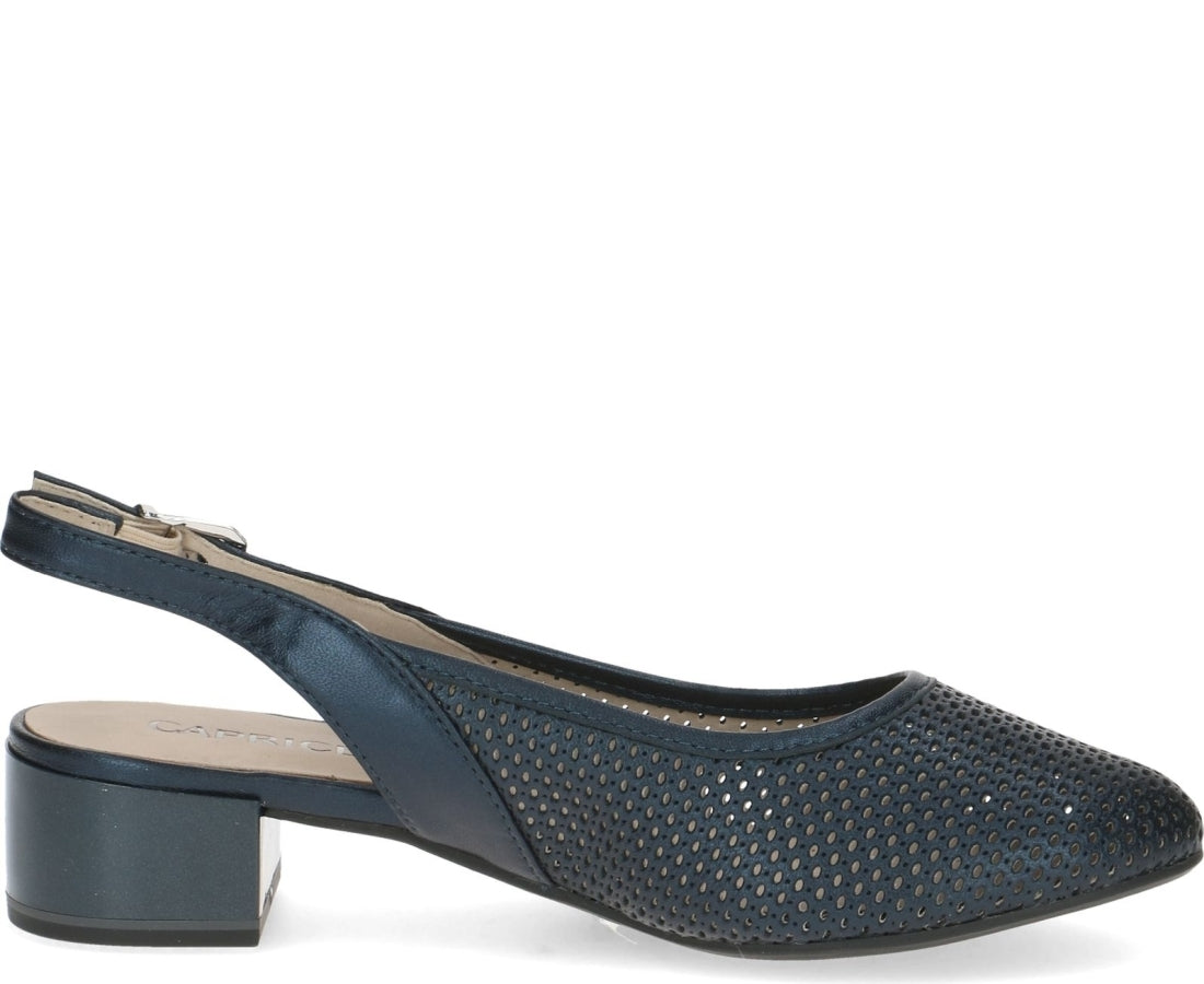 navy elegant part-open formal