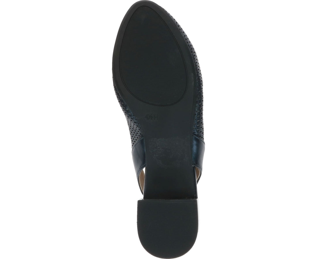 navy elegant part-open formal