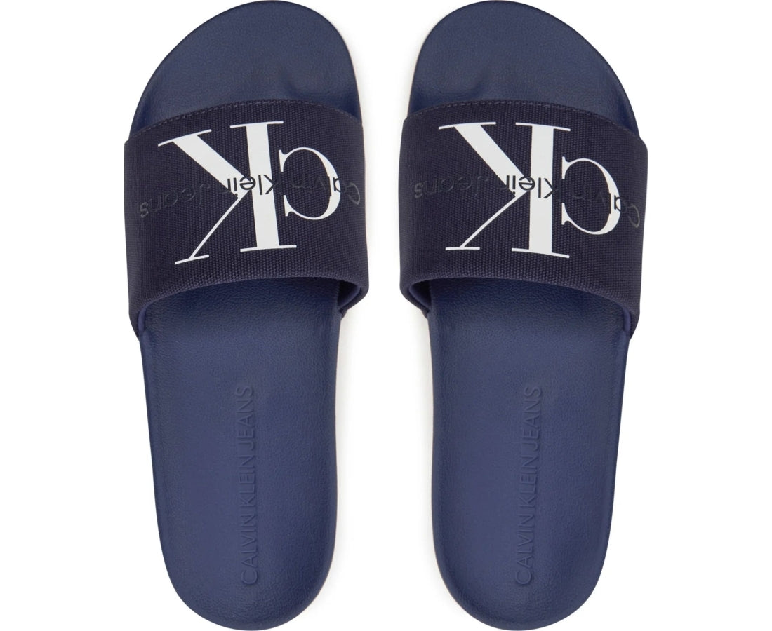 slide monogram navy