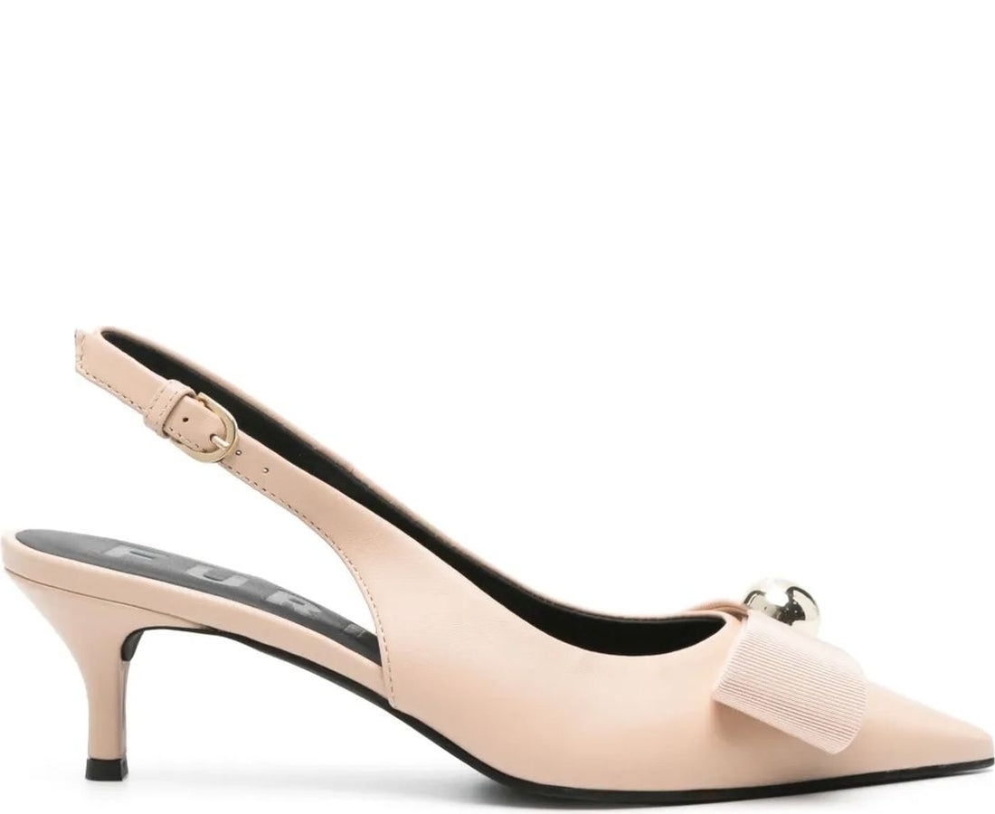 furla sfera slingback high heels
